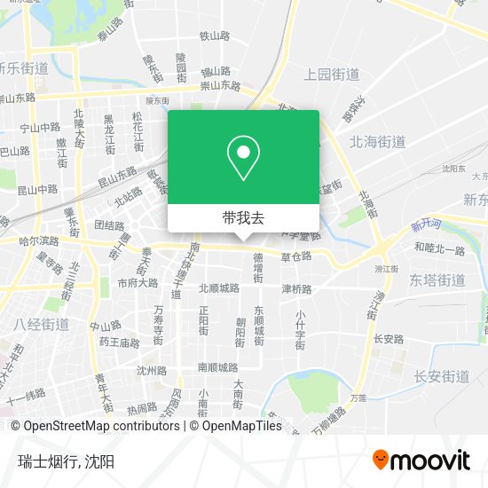 瑞士烟行地图