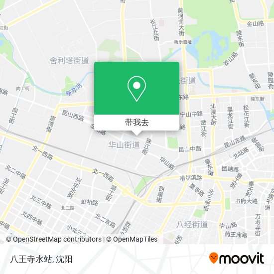 八王寺水站地图