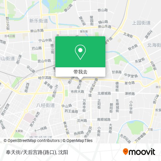 奉天街/天后宫路(路口)地图