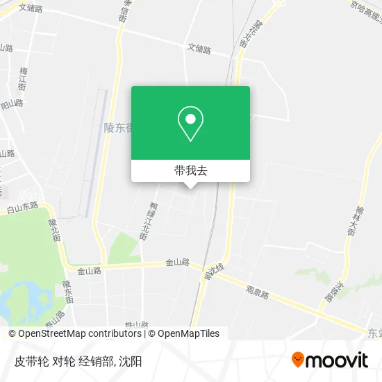 皮带轮 对轮 经销部地图