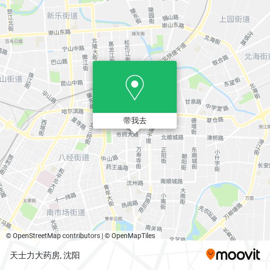 天士力大药房地图