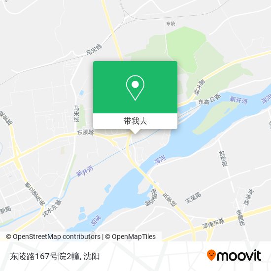 东陵路167号院2幢地图