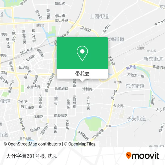 大什字街231号楼地图