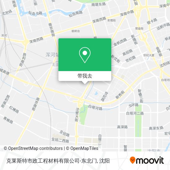 克莱斯特市政工程材料有限公司-东北门地图