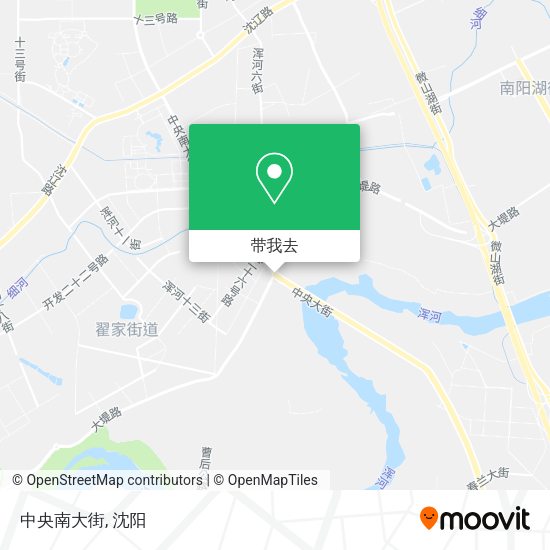 中央南大街地图