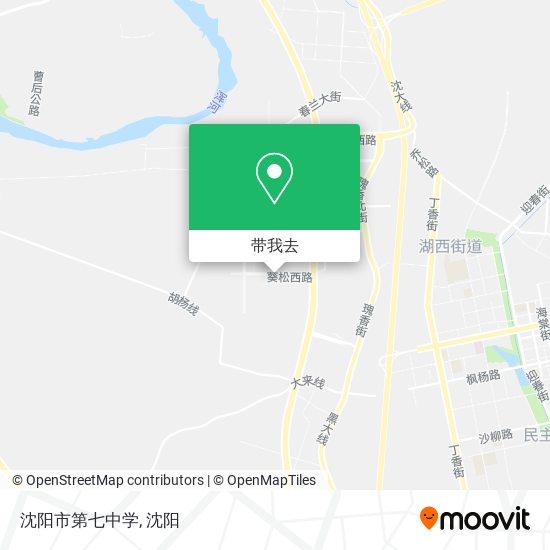 沈阳市第七中学地图