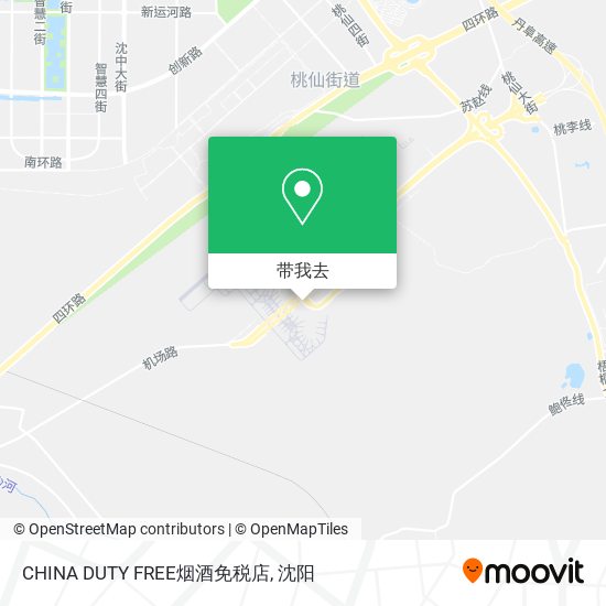 CHINA DUTY FREE烟酒免税店地图