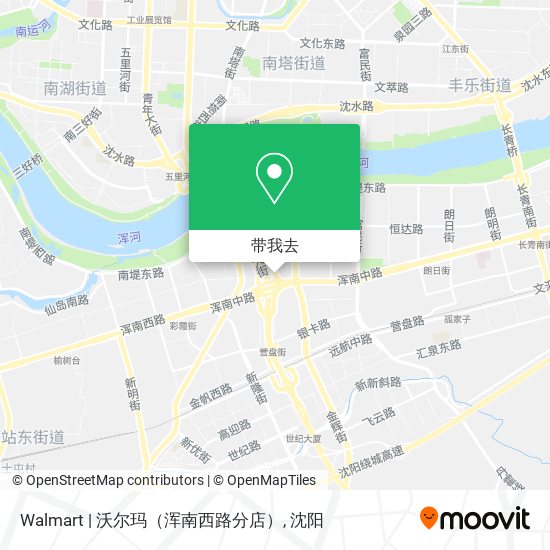 Walmart | 沃尔玛（浑南西路分店）地图