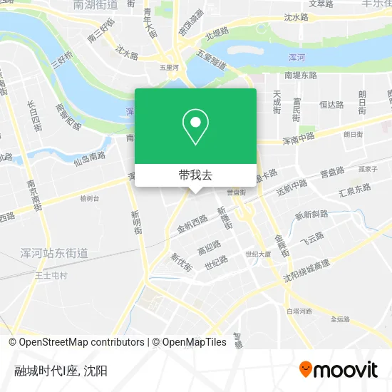 融城时代I座地图