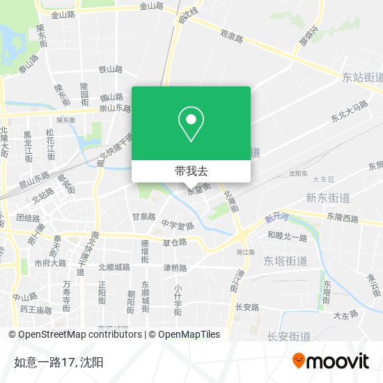 如意一路17地图