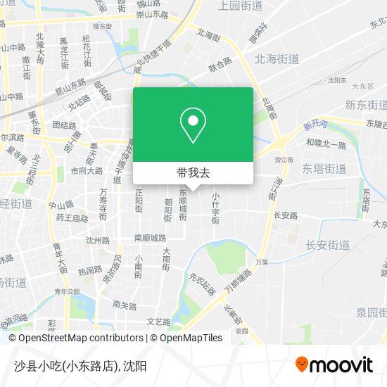沙县小吃(小东路店)地图
