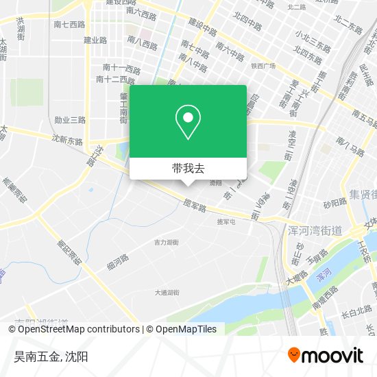昊南五金地图