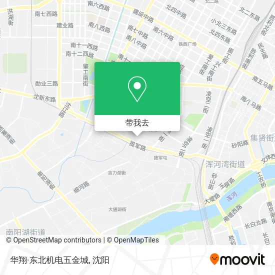 华翔·东北机电五金城地图