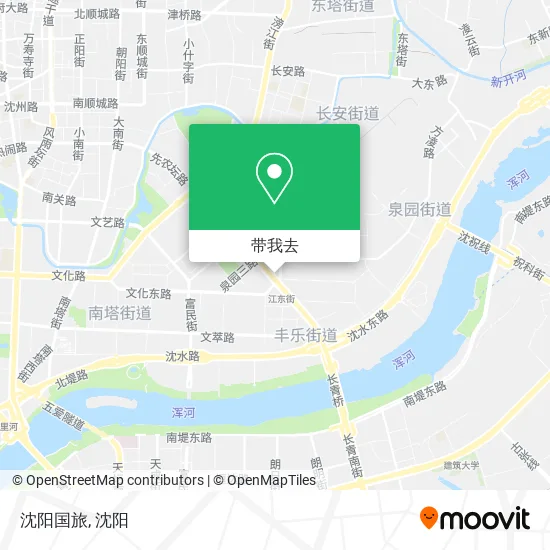 沈阳国旅地图