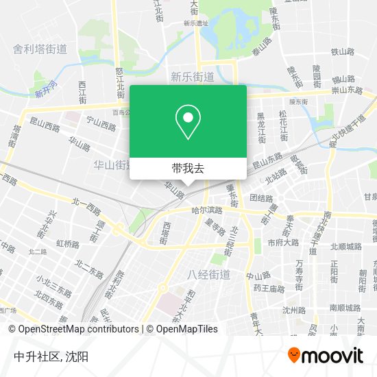 中升社区地图