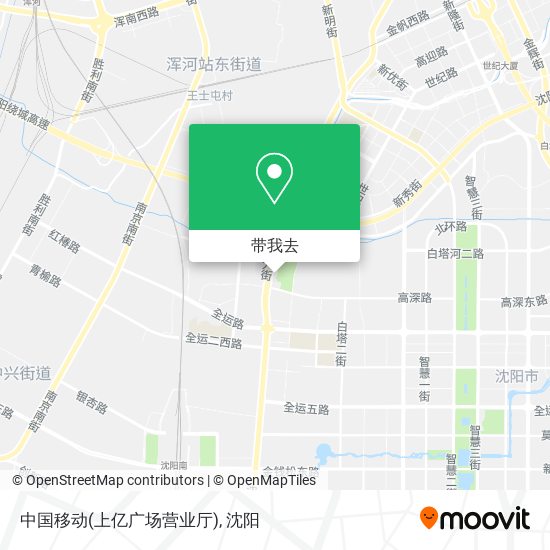 中国移动(上亿广场营业厅)地图