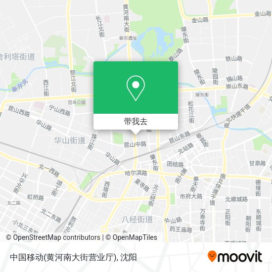 中国移动(黄河南大街营业厅)地图
