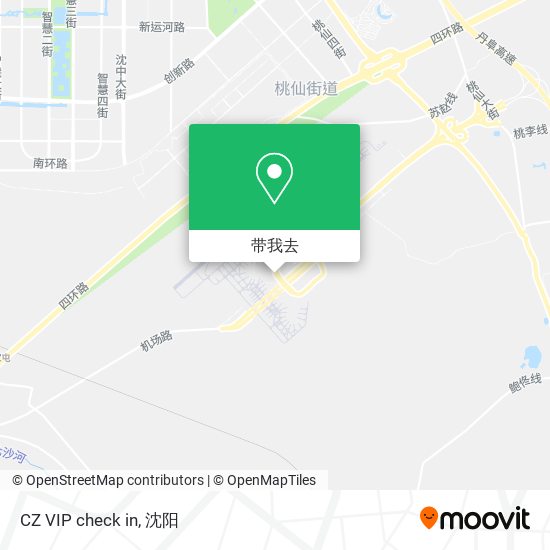 CZ VIP check in地图