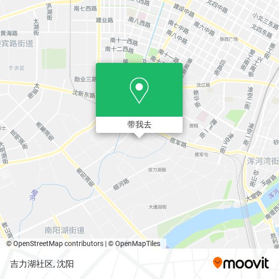 吉力湖社区地图