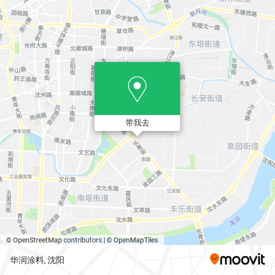华润涂料地图