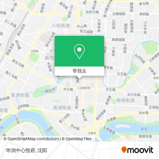 华润中心悦府地图
