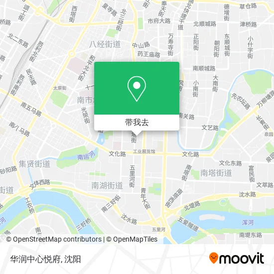 华润中心悦府地图