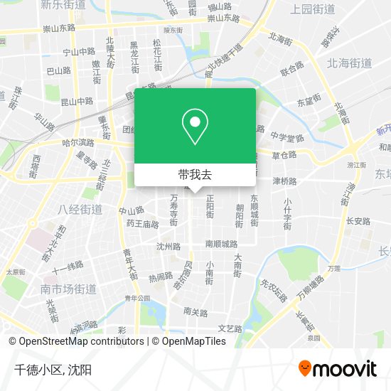千德小区地图