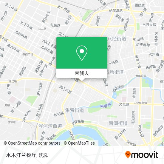 水木汀兰餐厅地图