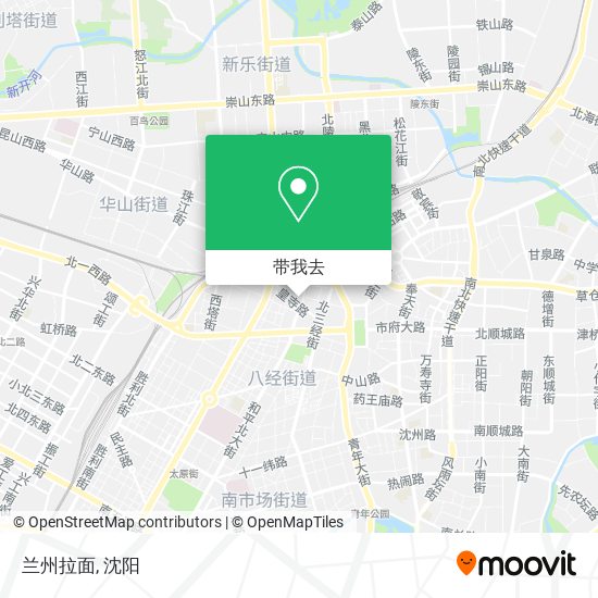 兰州拉面地图