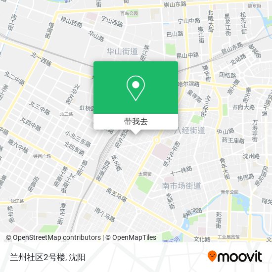 兰州社区2号楼地图