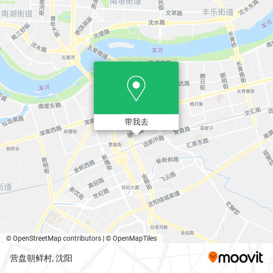 营盘朝鲜村地图