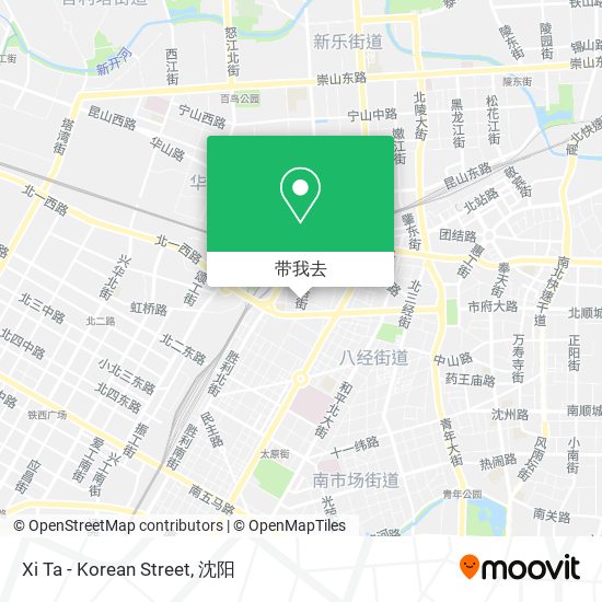 Xi Ta - Korean Street地图