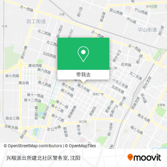 兴顺派出所建北社区警务室地图