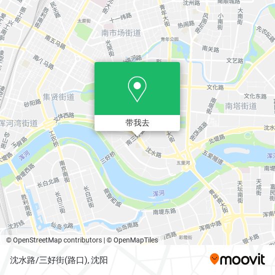 沈水路/三好街(路口)地图