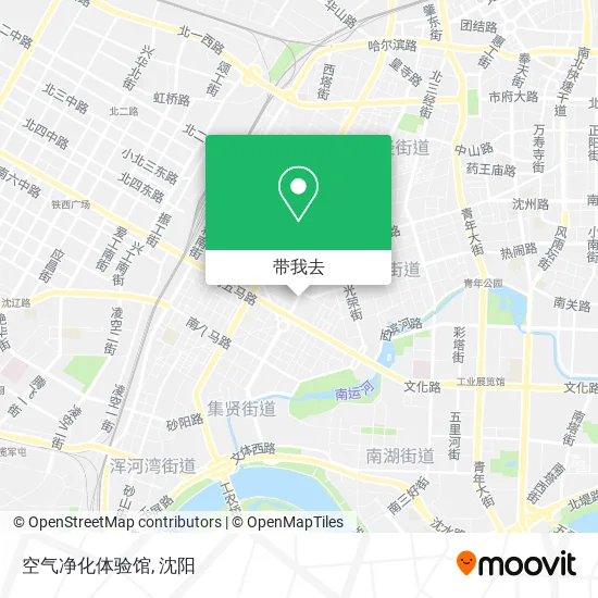 空气净化体验馆地图