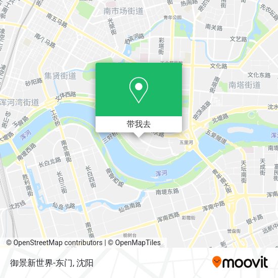 御景新世界-东门地图