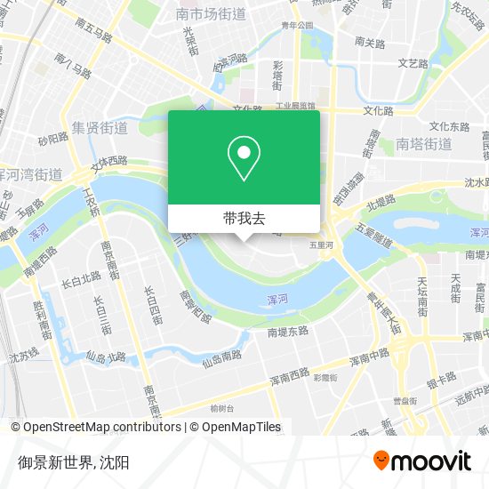 御景新世界地图