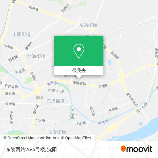 东陵西路26-6号楼地图