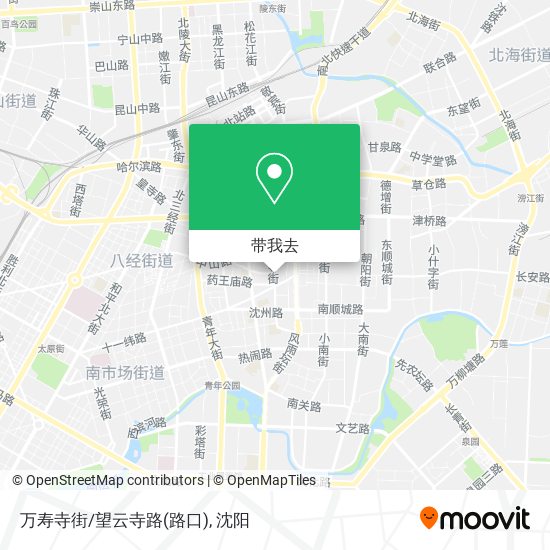 万寿寺街/望云寺路(路口)地图