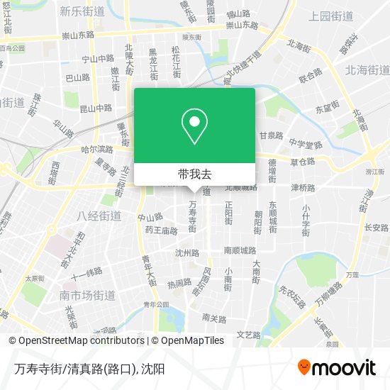 万寿寺街/清真路(路口)地图