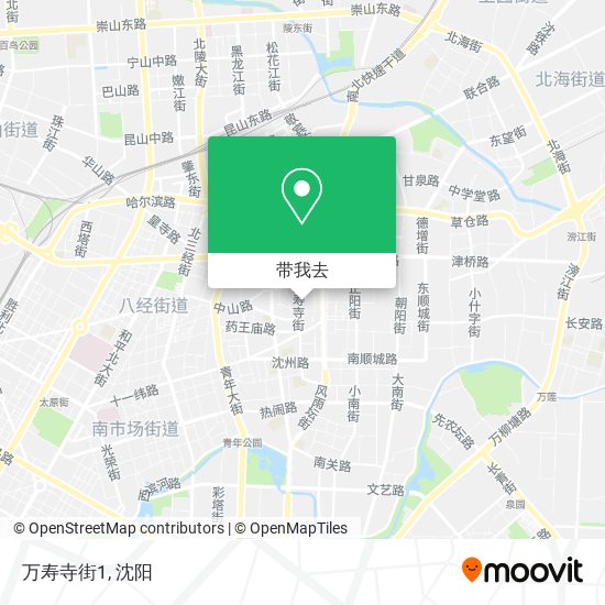 万寿寺街1地图