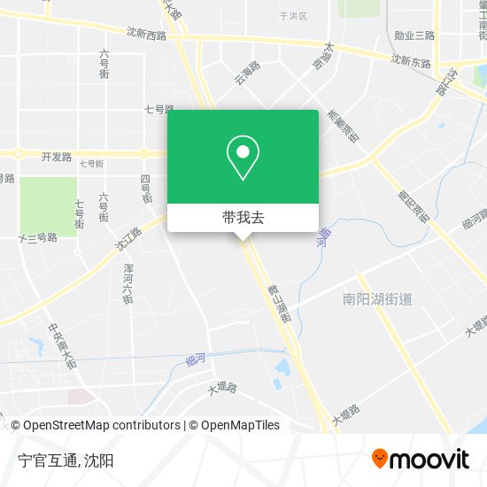 宁官互通地图