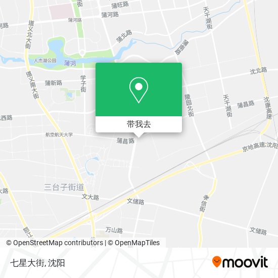 七星大街地图