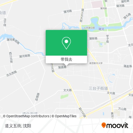 道义五街地图
