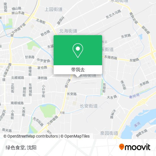 绿色食堂地图