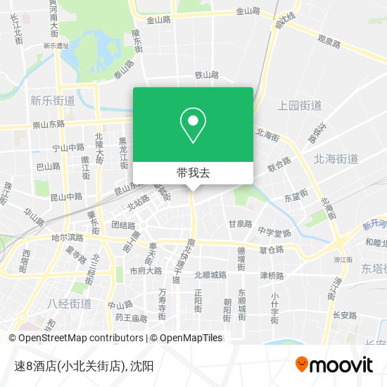 速8酒店(小北关街店)地图