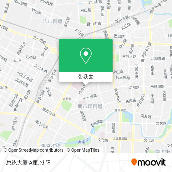 总统大厦-A座地图