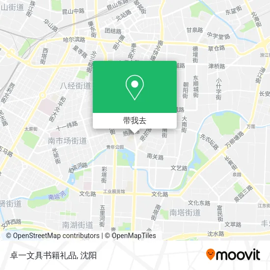 卓一文具书籍礼品地图