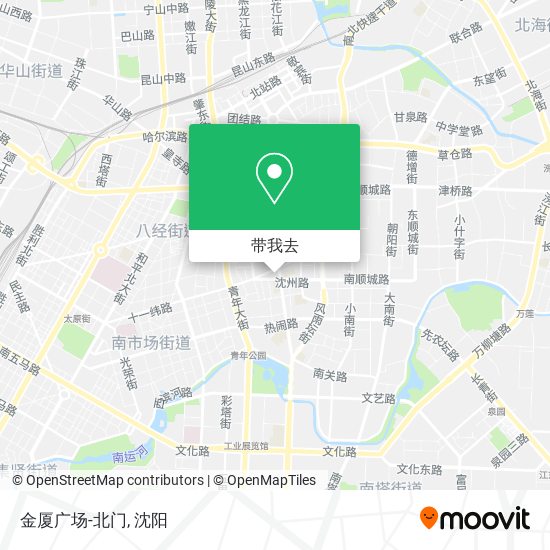 金厦广场-北门地图