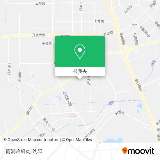 雨润冷鲜肉地图